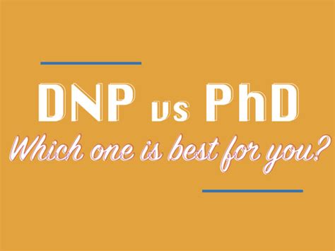 DNP vs PhD in Nursing- Which one is best? - ThePhDHub