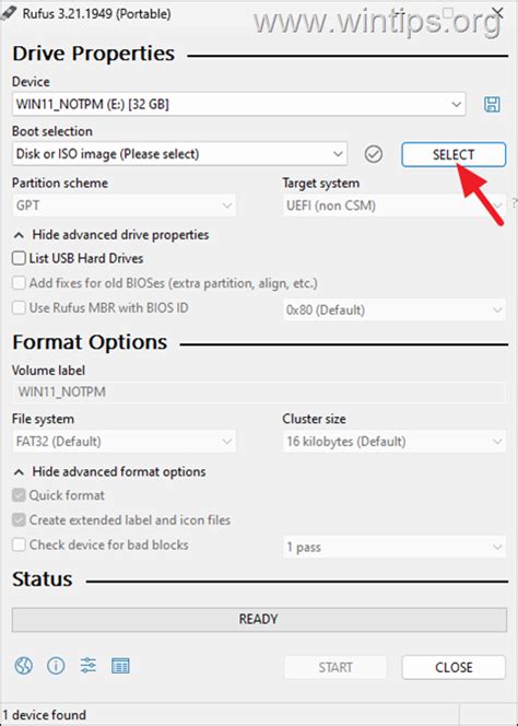 Use Rufus to Create a Windows 11 Install disk that bypasses TPM, Secure Boot requirements (How ...