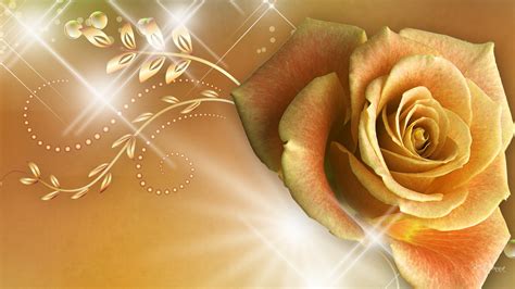 Rose - Rose Gold Roses Backgrounds (#795303) - HD Wallpaper & Backgrounds Download