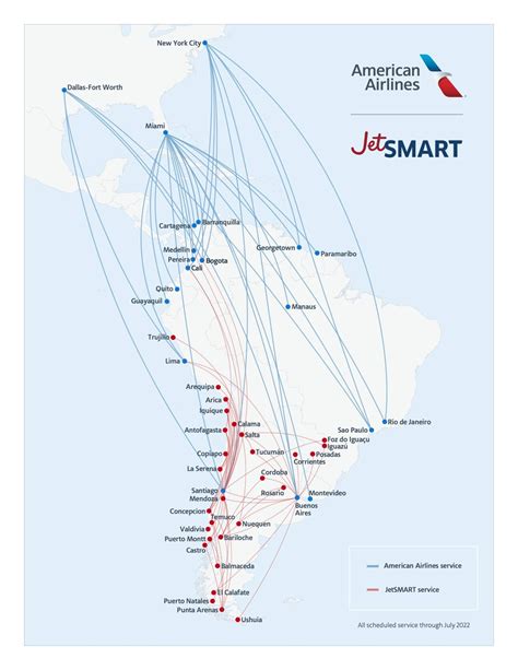 American Airlines to codeshare with South American ULCC JetSmart - The Points Guy