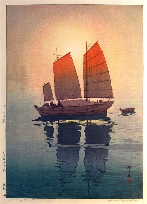 Boats in Japanese Art | MATTHEW'S ISLAND