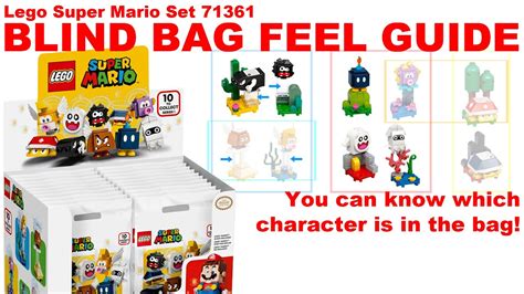 How to tell which character is in each Lego Super Mario blind bag ...