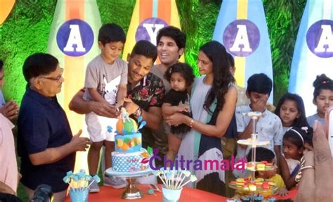 Allu Ayaan Birthday Party Pics