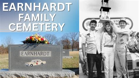 Exploring the Earnhardt family's gravesite - Grave of Ralph Earnhardt - YouTube