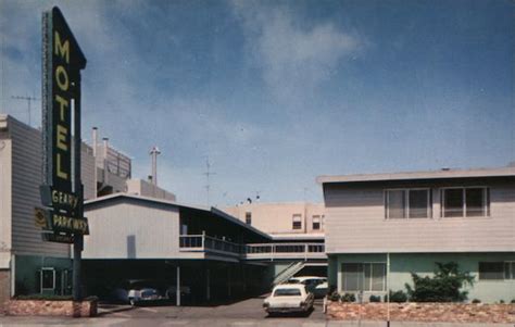 Geary Parkway Motel San Francisco, CA Postcard