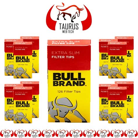 2520x BULL BRAND New Extra SLIM FILTER TIPS Cigarette Tobacco Rolling Smoking UK | eBay