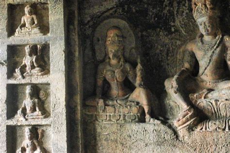 Ellora Cave 12 largest excavation in Ellora - U.A. Satish