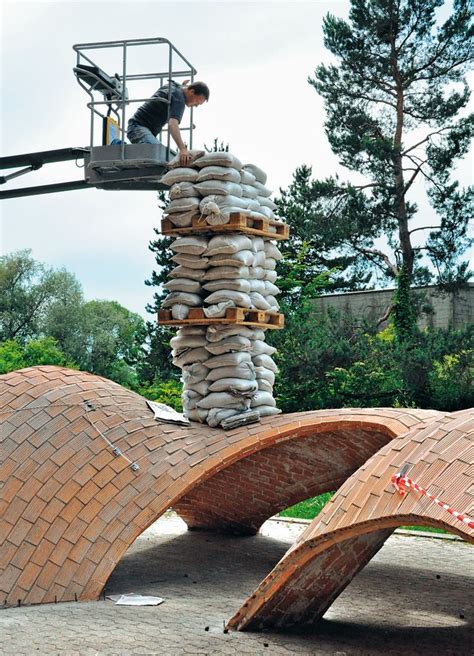 Catalan vault load test [736x1020] in 2024 | Brick architecture, Brick arch, Masonry construction