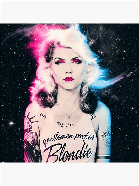 "Blondie Band fan art and merch" Sticker by groovervgunter | Redbubble