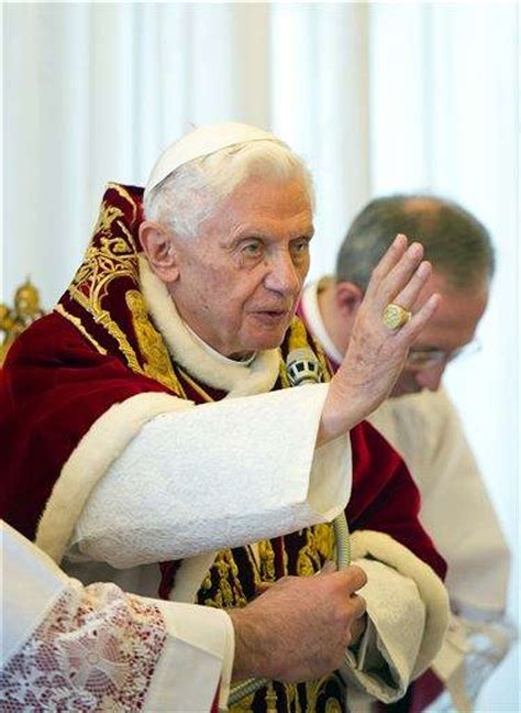 Full text of Pope Benedict XVI's resignation announcement