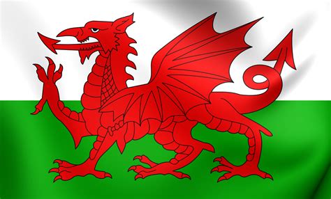 Wales Flag : Wales Flag 2 x 3 ft. Indoor Display or Parade Flag : Any ...