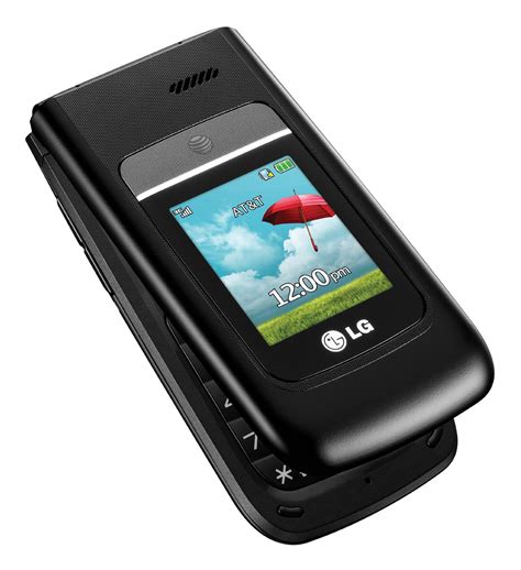 LG A380 AT&T Unlocked GSM 1.3MP Flip Phone - Black - Brand New ...