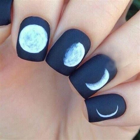 Moon Nail Art Pictures, Photos, and Images for Facebook, Tumblr, Pinterest, and Twitter