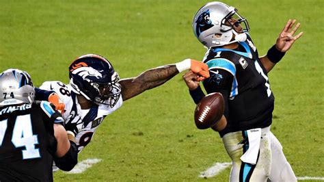 Denver Broncos' Von Miller 'sacks' water-polo playing Cam Newton ...