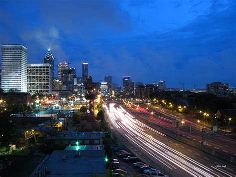 Atlanta Night Skyline Wallpaper | The Atlanta skyline at nig… | Flickr
