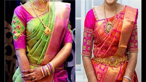 Aari Work Saree Blouse Designs