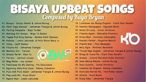 BISAYA UPBEAT SONGS composed by Kuya Bryan (OBM) - YouTube