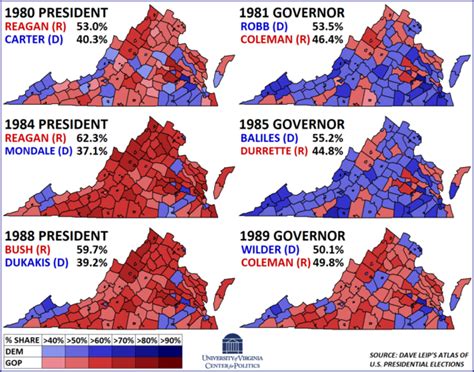 Virginia Political Map 2021