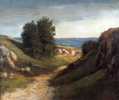 Paysage Guyere - Gustave Courbet - WikiArt.org - encyclopedia of visual arts