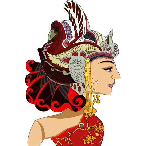 Premium Vector | Wayang golek