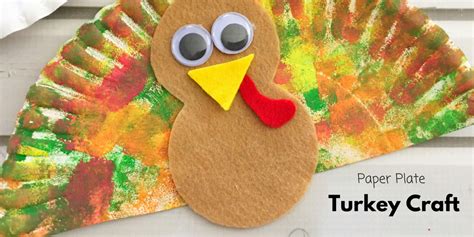 Paper Plate Turkey Craft for Preschoolers | Mrs. Karle's Sight and Sound Reading