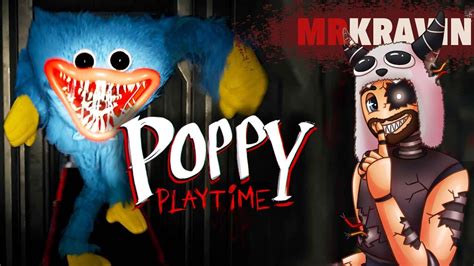 POPPY PLAYTIME - Getting Ripped To Shreds By A Big Blue Furry Toy (Fantastic Indie Horror Game ...