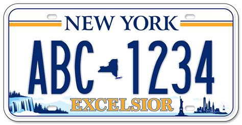 New York DMV | How to Order Excelsior Plates