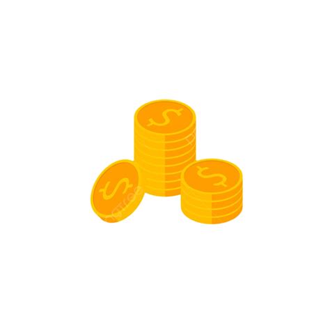 Gold Coins Stack Financial Gold Success Vector, Financial, Gold, Success PNG and Vector with ...