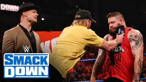 Logan Paul helps Happy Corbin attack Kevin Owens: SmackDown, Sept. 3, 2021 - YouTube