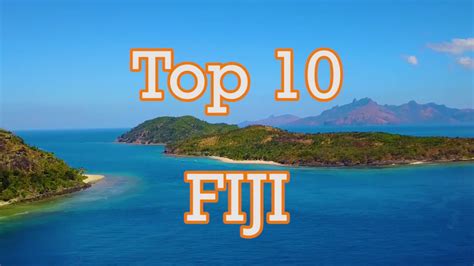 Fiji TOP 10 activities - YouTube