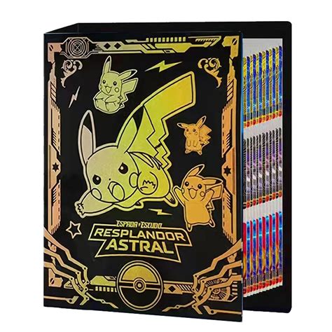 9 Pocket 540 Pokemon Album Book Map Binder Pokémon Card Pikachu Game ...