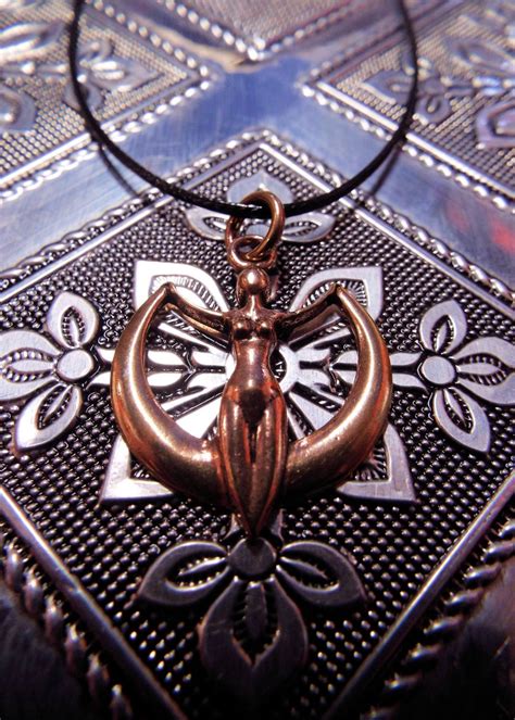 Copper Astra Goddess Pendant