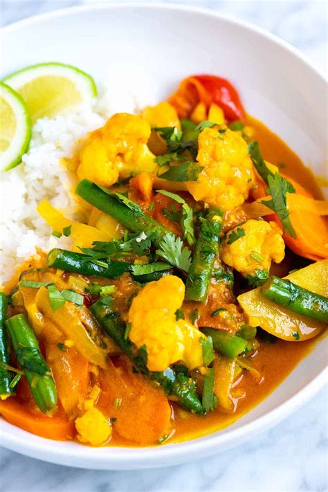 Easy Vegetable Curry Recipe