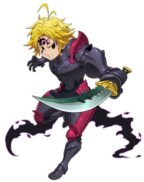 Pin em png | Meliodas, Nanatsu no taizai mangá, Nanatsu no taizai personagens