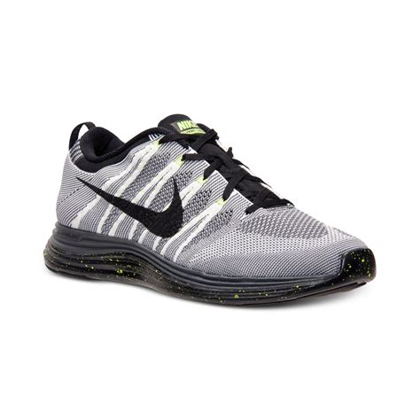 Lyst - Nike Mens Flyknit Lunar 1 Running Sneakers From Finish Line in ...