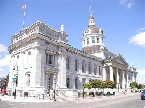 KINGSTON CITY HALL -- L'HOTEL DE VILLE DE KINGSTON" - Ontario - Canadian National Historic Sites ...