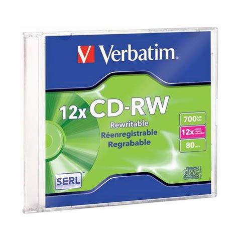 Verbatim CD-RW with case | Otcer.ph