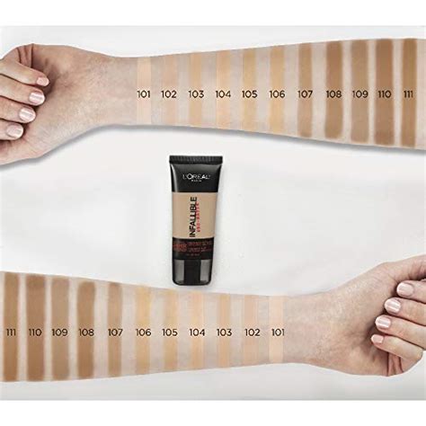 L'Oréal Paris Infallible Pro-Matte Liquid Longwear Foundation Makeup ...