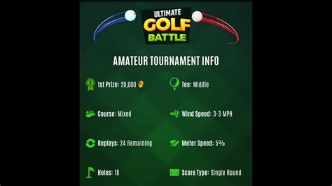 Ultimate Golf BATTLE TOURNAMENT Strategy and Tips for Success - YouTube