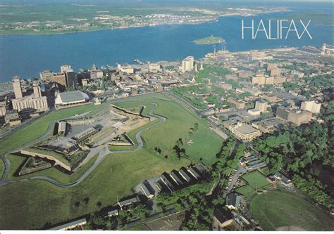 Halifax Aerial-view Postcard | Halifax Aerial view of Citade… | Flickr