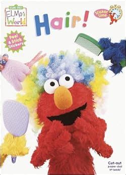 Elmo's World: Hair! (Sticker Time): Random House, Anne Duax: 9780375811418: Amazon.com: Books