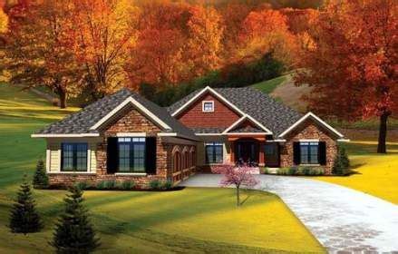 Home Plans 2000 Sq Ft Front Elevation 22 Ideas | Ranch house plans, Ranch style house plans ...