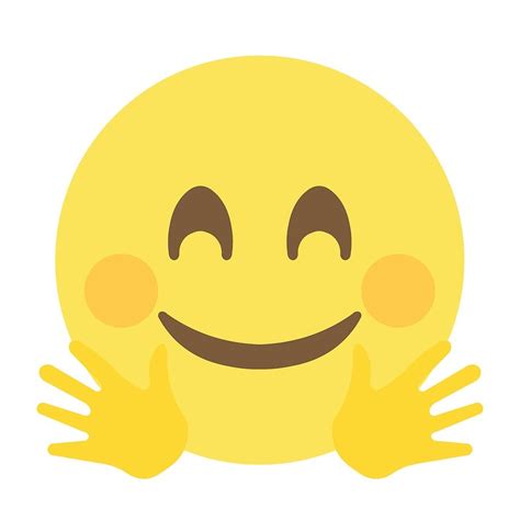 "Hugging Face Emoji " by ethanwonggd | Redbubble