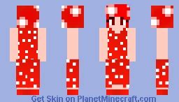 Mushroom Girl! Minecraft Skin