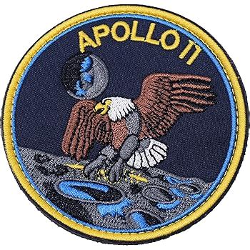 Amazon.com: Apollo 11 Mission Patch Official Nasa Neil Armstrong Buzz ...