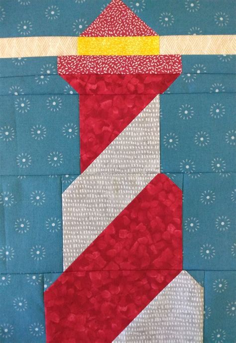 Lighthouse Quilt Block Pdf Pattern - Etsy