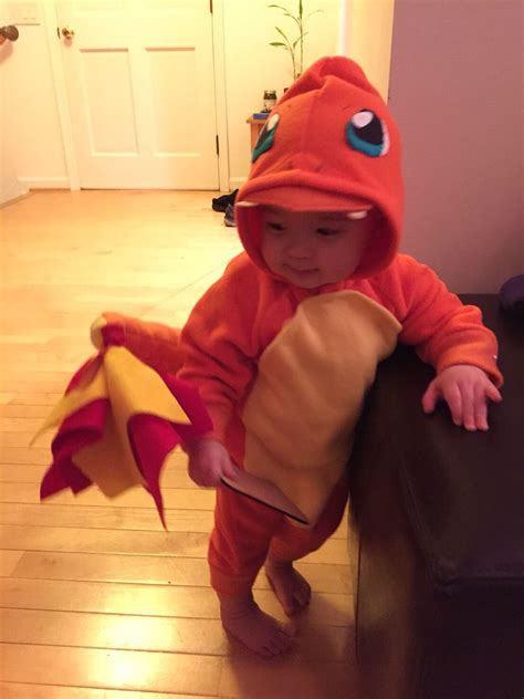 Alex loves her new Charmander costume! #charmander #pokemon Family ...