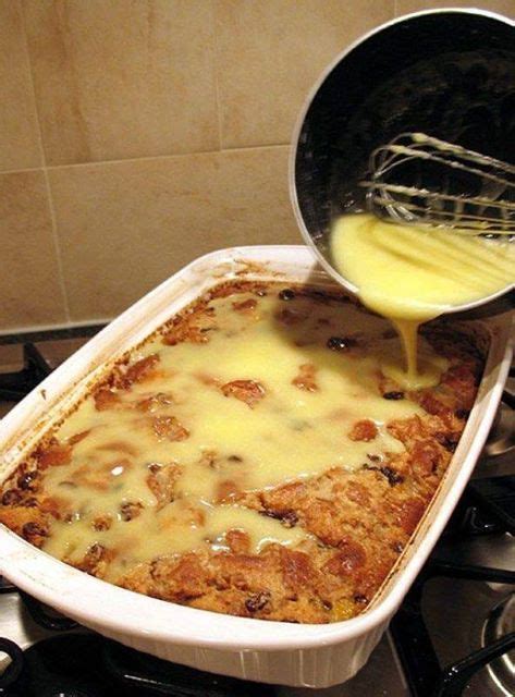 Grandma’s Old-Fashioned Bread Pudding with Vanilla Sauce - Recipes