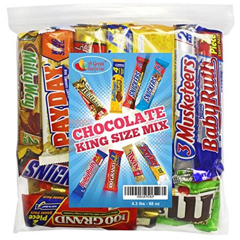 Extra Large Chocolate Bars - Holiday KING SIZE Bulk Chocolate - Assorted Chocolates Mix, All ...