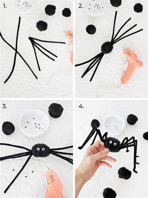 Easy Spider Garland DIY - A Beautiful Mess